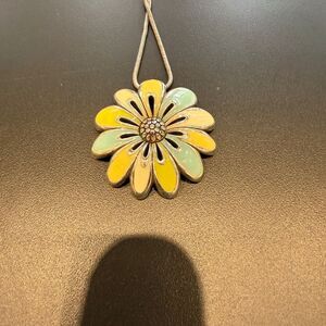 Brighton Posh Posey Garden Enamel Pendant Necklace